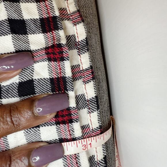 True Religion Black Red Plaid Flannel Pearl Snap Western Shirt Top Mens Size XXL - Picture 12 of 14